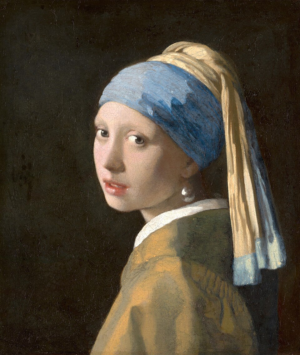 Girl with a Pearl Earring by Johannes Vermeer, Mauritshuis